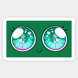 Kawaii Eyes Sticker